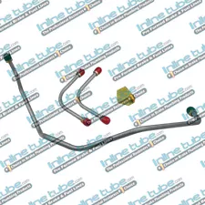 1969-72 Chevrolet Camaro 302/350 Holley Dual Feed 4pc Fuel Pump To Carb Line OE