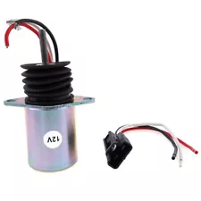 12V Shut Off Solenoid AM124379 for John Deere 415 425 445 455 332 430 544G