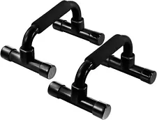 New ListingPush Up Bars - Home Workout Equipment Pushup Handle With Cushioned Foam black