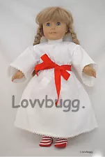 Kirsten SALE Swedish St Lucia Gown for American Girl 18" Doll Clothes READ