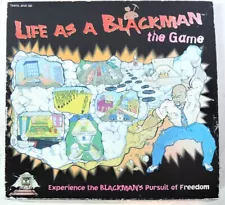 RARE ORIGINAL, LIFE AS A BLACK MAN BOARD GAME - 1999 UNDERGROUND GAMES -COMPLETE