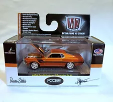 M2 Machines 1970 Ford Mustang Gambler 514 Foose 13-06 Orange For Sale