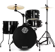 Ludwig Questlove Pocket Kit Complete Drum Set - Black Sparkle