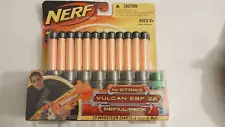 NOS,Nerf N-Strike Vulcan EBF-25 refill pack and ammo belt