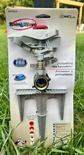 Rain Wave Heavy Duty Metal Triple Spike Pulsating 360 Sprinkler Adjustable