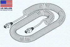 Coiled Cord MIC251 for Midmark Ritter Exam Tables & Chairs - OEM 015-0839-00