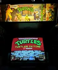 1991 Konami Teenage Mutant Ninja Turtles Arcade Machine TMNT Turtles In Time PCB