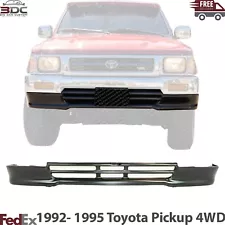 New Front Lower Valance Panel Primed Steel For 1992-1995 Toyota Pick Up 4WD (For: 1995 Toyota Pickup)