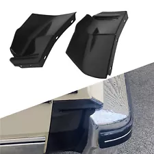 For 1980-1985 Chevrolet Caprice/Impala Rear 1/4 Panels Bumper Fillers Black (For: 1985 Impala)