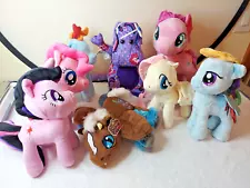 My Little Pony - Lot of 8_Plushies - Toy - Stuffed Animals