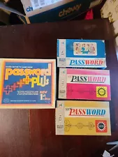 Password Milton Bradley Board Game Collection