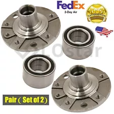 Pair(2) Front Wheel Hub & Bearing Assembly SAAB 900 / 9-3 SATURN L SERIES SEDAN