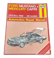 Ford Mustang 1979-1993 & Mercury Capri 1979-1986 Haynes Repair Manual #654