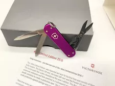 Victorinox Swiss Army 2016 Orchid Alox Classic Limited Edition