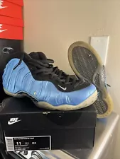 AIR FOAMPOSITE ONE UNIVERSITY BLUE - SIZE 11 (WORN)