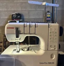 Janome 1000CPX CoverPro Coverstitch Machine