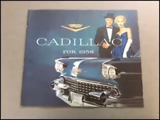 1958 Cadillac Vintage Car Sales Brochure Catalog Fleetwood Eldorado DeVille