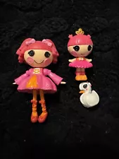 Lalaloopsy Mini Littles Tippy Tumblelina and Twisty Tumblelina