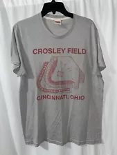 Homage Crosley Field Cincinnati Reds Ohio T Shirt Large