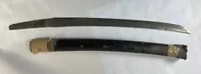 Antique Japanese Sword Wakizashi Samurai Shinto Mino with Saya