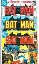 BATMAN #322 - #324 - 3 DC BRONZE AGE COMICS - CAPT. BOOMERANG, CATMAN, CATWOMAN!