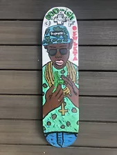 Odd-ish Tyler The Creator Odd Future OFWGKTA Hand Painted Skateboard 1/1