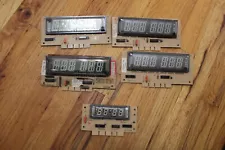 Gottlieb system 1 - 80 Pinball Machine set of displays used UNTESTED