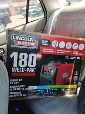 Lincoln Electric 180HD Weld-Pak MIG Flux Core Multi Process Welder 180 Fast Ship