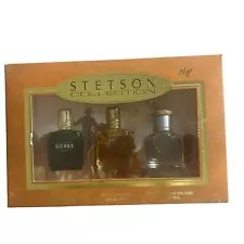 Stetson Collection Cologne Gift Set Coty Mini 3 pc. 5 fl oz each Sierra Country