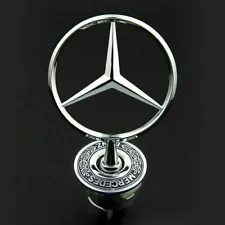 MERCEDES BENZ BONNET HOOD LOGO EMBLEM BADGE For W124 W202 W203 W208 W210 / 44MM