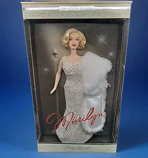 Marilyn Monroe Barbie Doll 2001 Timeless Treasures Iconic Dress Mattel