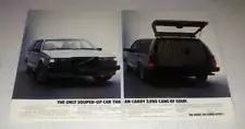 1986 Volvo 740 Turbo Estate Car Ad - Souped-up