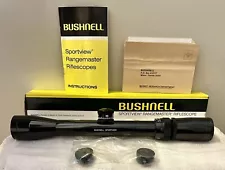 Vintage NIB Bushnell RANGEMASTER 3x-9-32mm Rifle Scope Bausch & Lomb Optics RARE