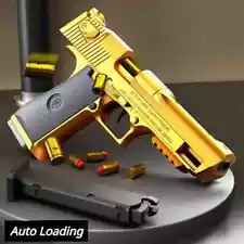 Gold Desert Eagle Toy Kids Toys Gun AU