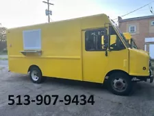 Yellow Food Truck Step Van PRO Kitchen - NSF food equipment