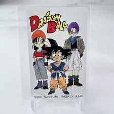 Dragon Ball Z made in Japan Not for sale Son Goku Pan Trunks telephone card