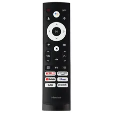 Hisense OEM Remote Control (ERF3M90H) for Select Hisense TVs - Black