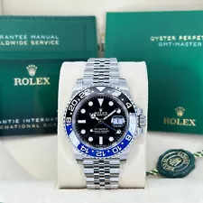 Rolex GMT Master II Batgirl 126710BLNR Unworn 2024