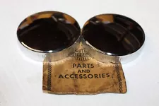 Two Harley Knucklehead Flathead Panhead XL Shovelhead Eaton Style Gas Caps NEW