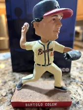 Bartolo Colon #40 Atlanta Braves Bobblehead 2017 Inaugural Season MLB Rep Box