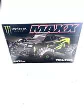 Traxxas V2 Wide Maxx 1/10 4WD Brushless Monster Energy With Battery And Charger