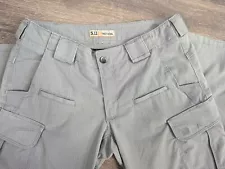 511 Tactical Pants Adult 10 Gray Cargo Pockets Canvas Outdoors Work Womens