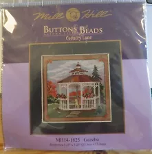 Mill Hill Buttons & Beads Country Lane MH14-1825 GAZEBO Cross Stitch Kit