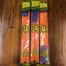 Hot Wheels Workshop Straight Track Over 3FT Of Track NEW IN PACKAGE - Lot of 3