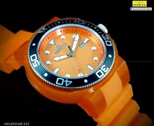 NEW Invicta Men's 52mm Grand Prodiver Anatomic Case ORANGE Tone 100M Watch !!