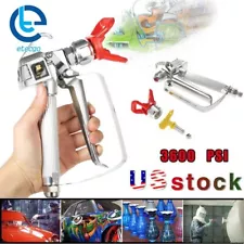 3600 PSI Spray Gun with 517 Tip & Guard Airless Paint For Sprayer US