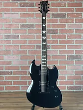 Used ESP LTD Viper-201B Baritone Electric Guitar - Black