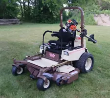 329 Liquid-Cooled Grasshopper Zero Turn Mower w/ 61" Deck