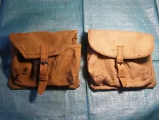 WW II WW2 Original Red Army grenade pouches with date 1944 from Kurland