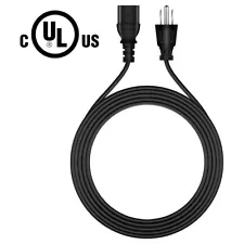 UL 6ft AC Power Cable Cord for Nautilus T614 T618 T616 Treadmills 3-Prong Plug